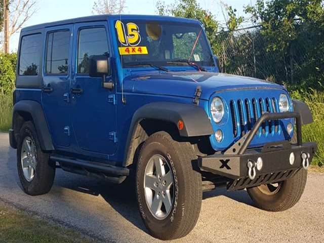 2015 Jeep Wrangler Unlimited 4x4 Sport 4dr SUV